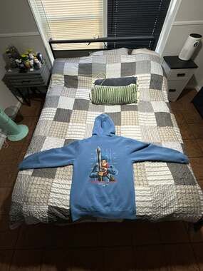 Primitive x Dragon Ball Super Future Trunks Blue Hoodie